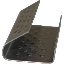 Verschlusshülsen halboffen für Kunststoffband Produktbild